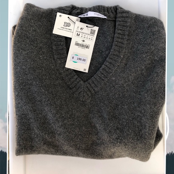 Zara cashmere oversized sweater